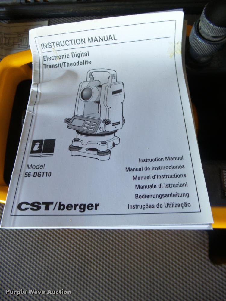 image for item AH9927 CST/Berger DGT10 digital transit