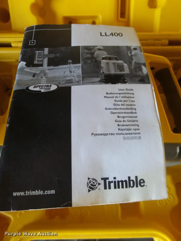 image for item AH9928 Spectra LL400 laser level