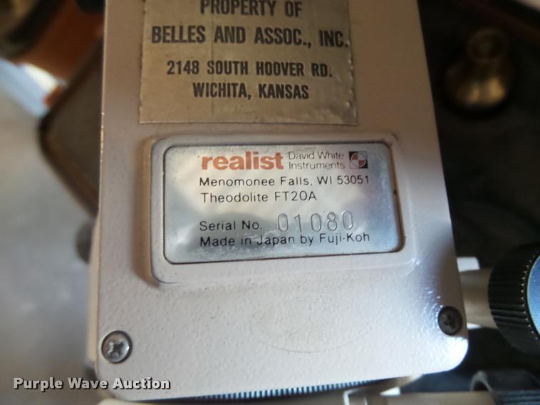 image for item AH9930 (3) David White transit levels