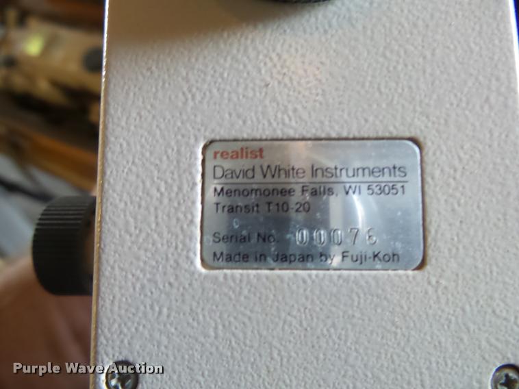 image for item AH9930 (3) David White transit levels