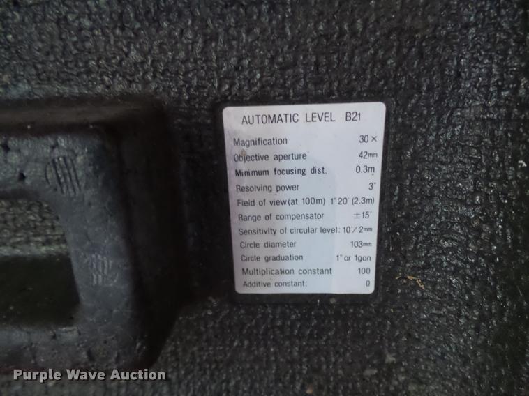 image for item AH9931 Sokkia B21 automatic leveler