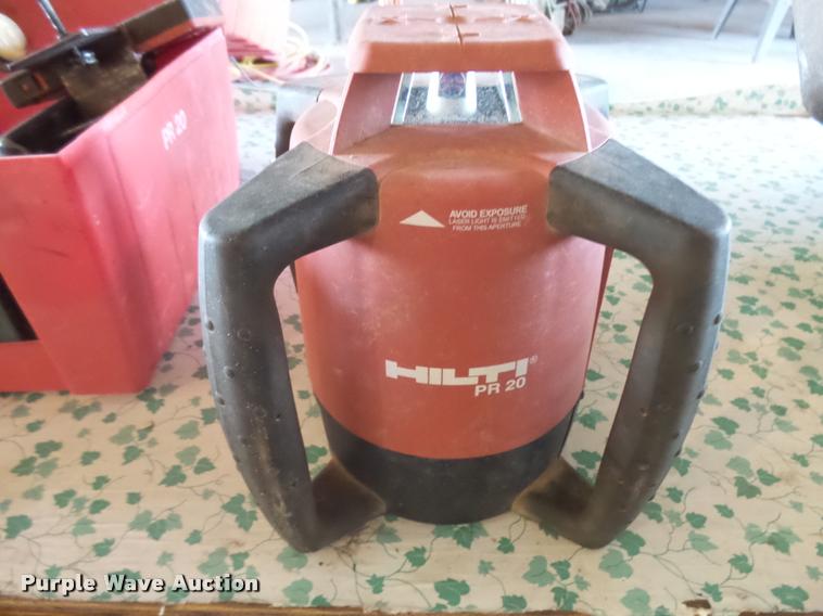 image for item AH9935 Hilti PR20 rotating laser level