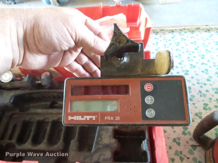 image for item AH9935 Hilti PR20 rotating laser level