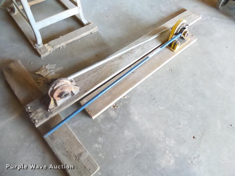 image for item AH9946 (2) Willard rebar cutter benders