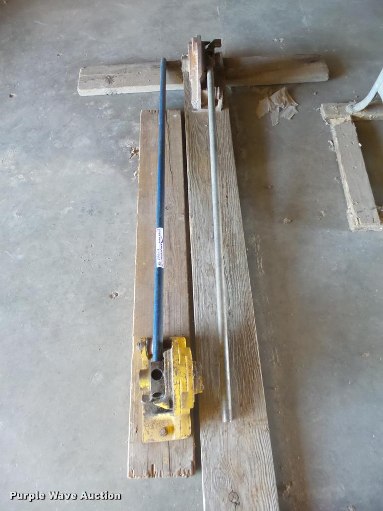 image for item AH9946 (2) Willard rebar cutter benders