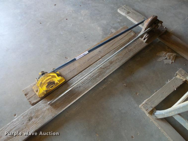 image for item AH9946 (2) Willard rebar cutter benders