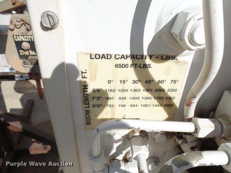 image for item AH9953 Liftmoore truck crane