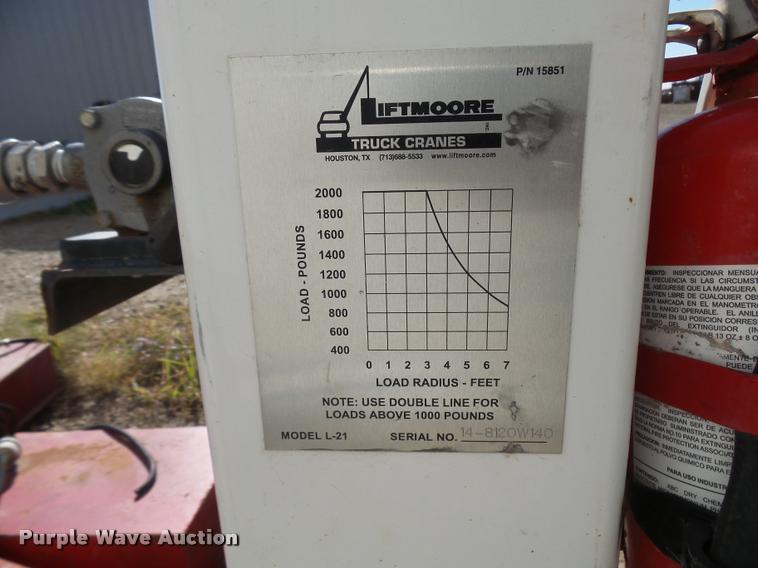 image for item AH9962 Liftmoore L21 truck crane