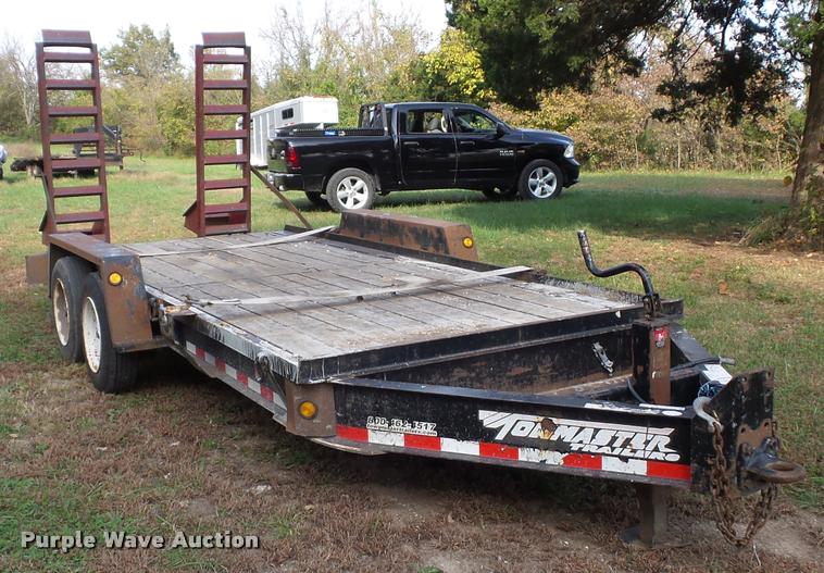 image for item AX9059 2006 Towmaster Trail King T-14DP equipment trailer