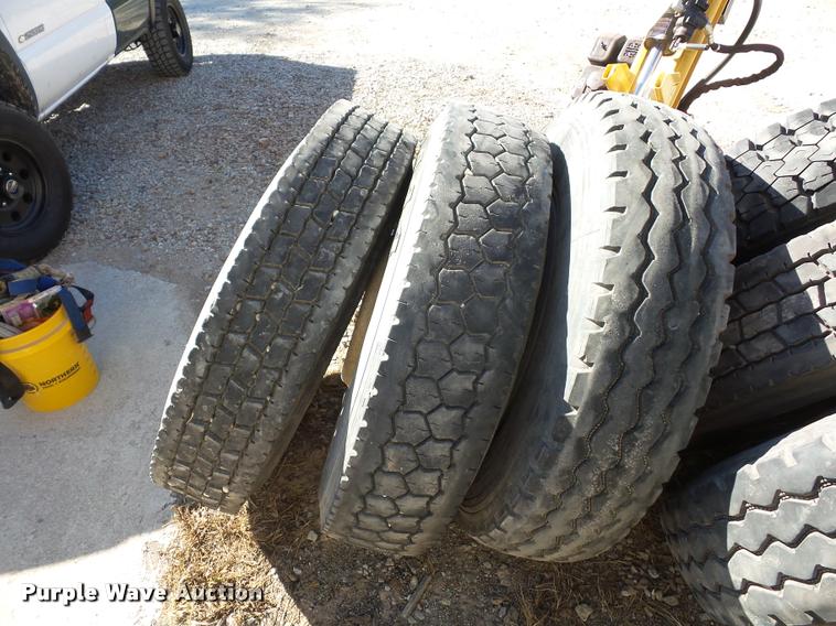 image for item BG9597 (6) 11R24.5 tires and wheels