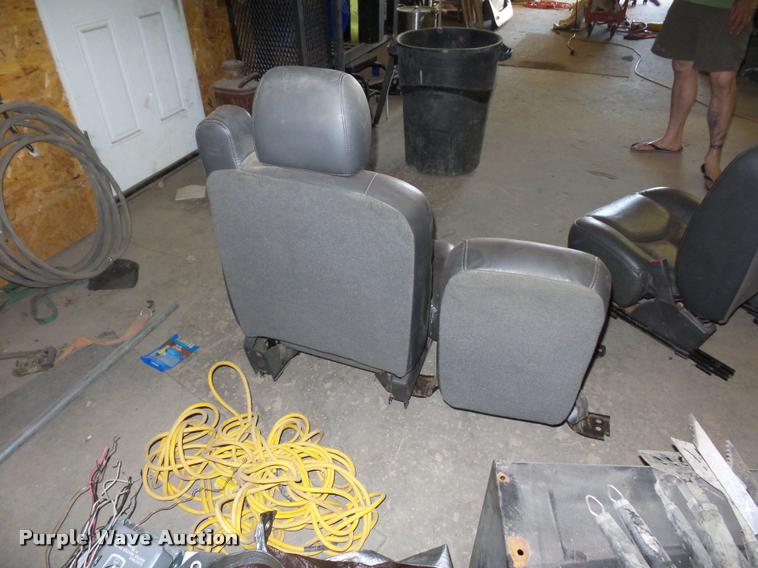 image for item BG9598 Chevrolet vinyl pickup truck front seats