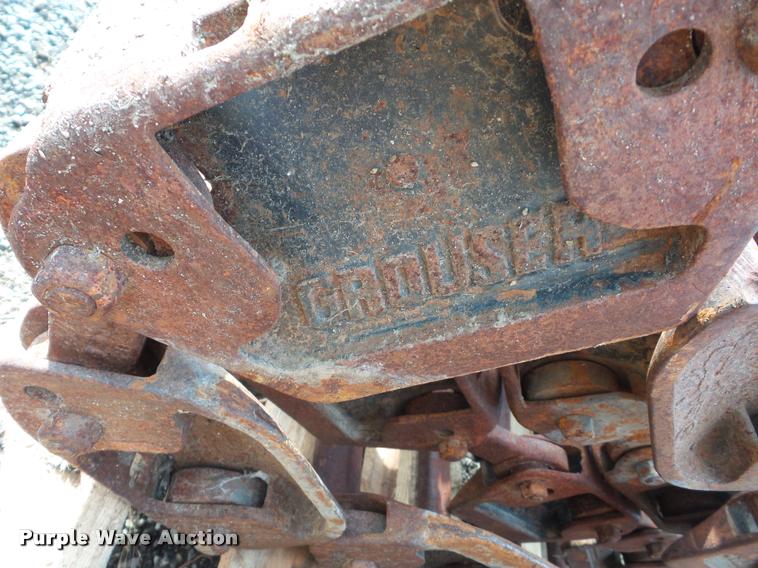 image for item BG9605 Grouser steel skid steer tracks