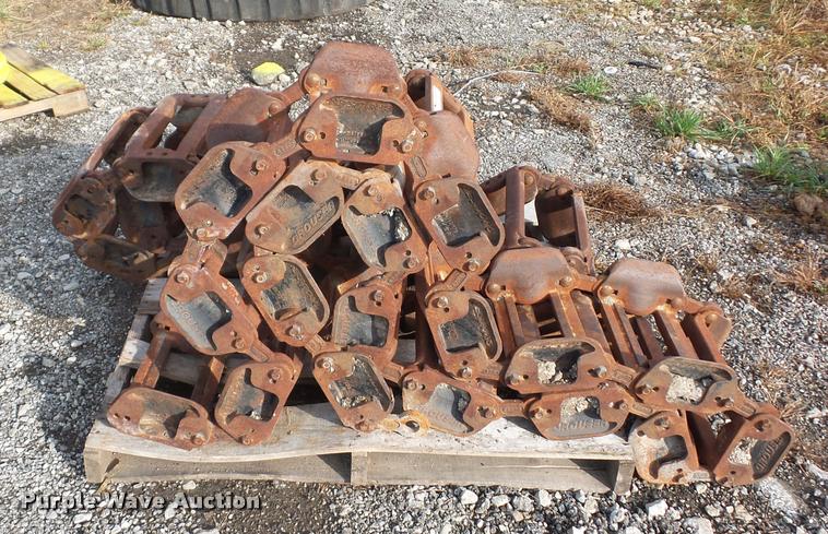 image for item BG9607 Grouser steel skid steer tracks