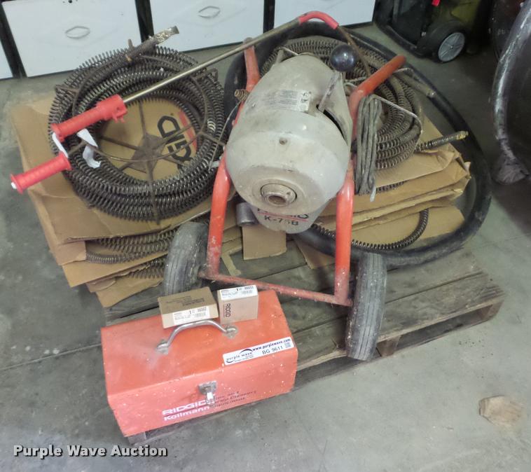 image for item BG9611 Rigid K-75B drain cleaner