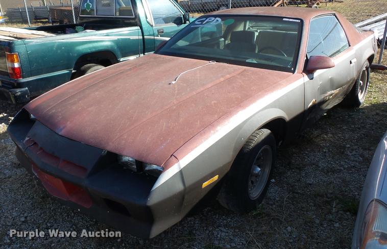image for item BG9658 1984 Chevrolet Camaro