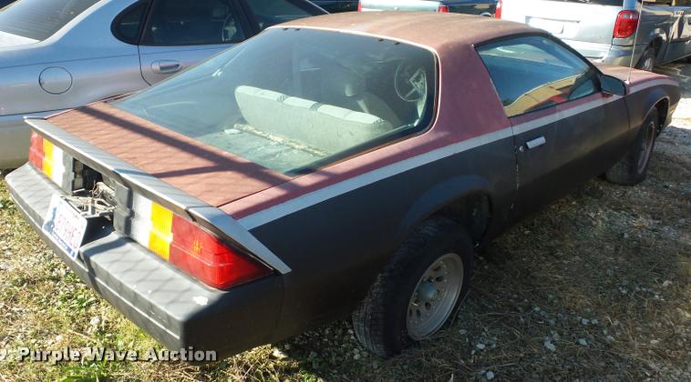 image for item BG9658 1984 Chevrolet Camaro