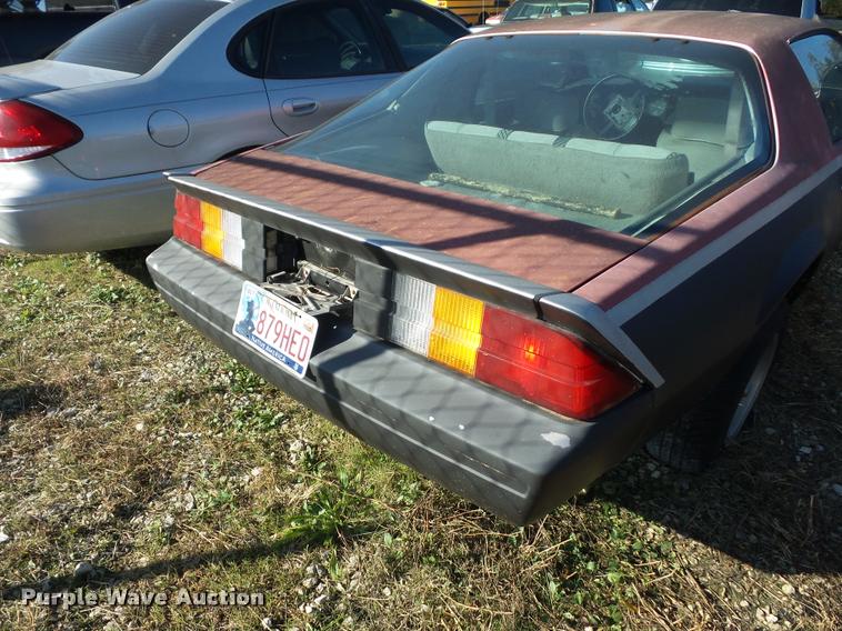 image for item BG9658 1984 Chevrolet Camaro