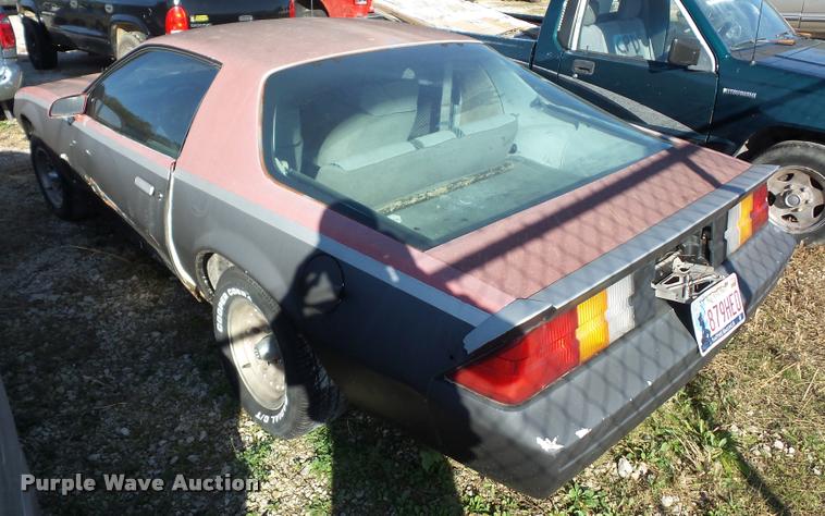 image for item BG9658 1984 Chevrolet Camaro