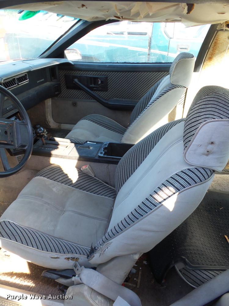 image for item BG9658 1984 Chevrolet Camaro