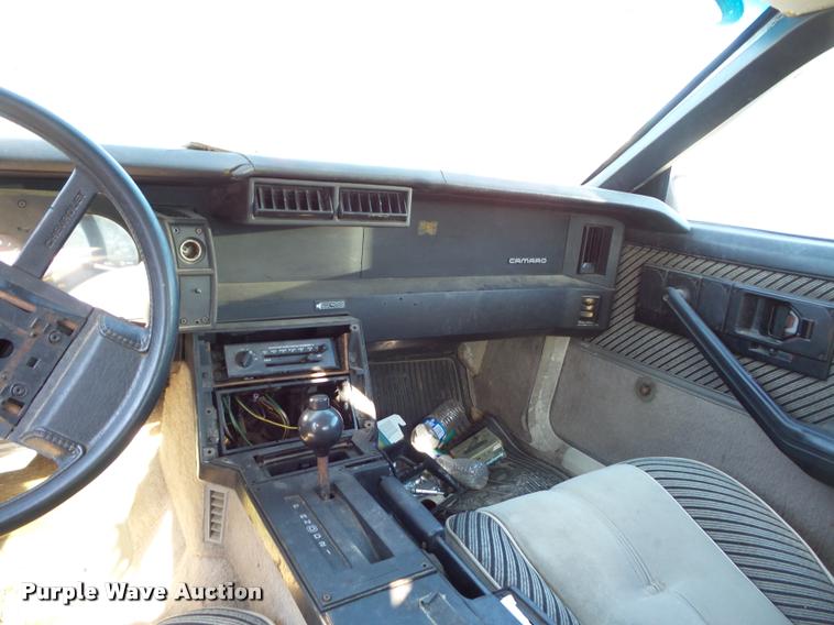 image for item BG9658 1984 Chevrolet Camaro