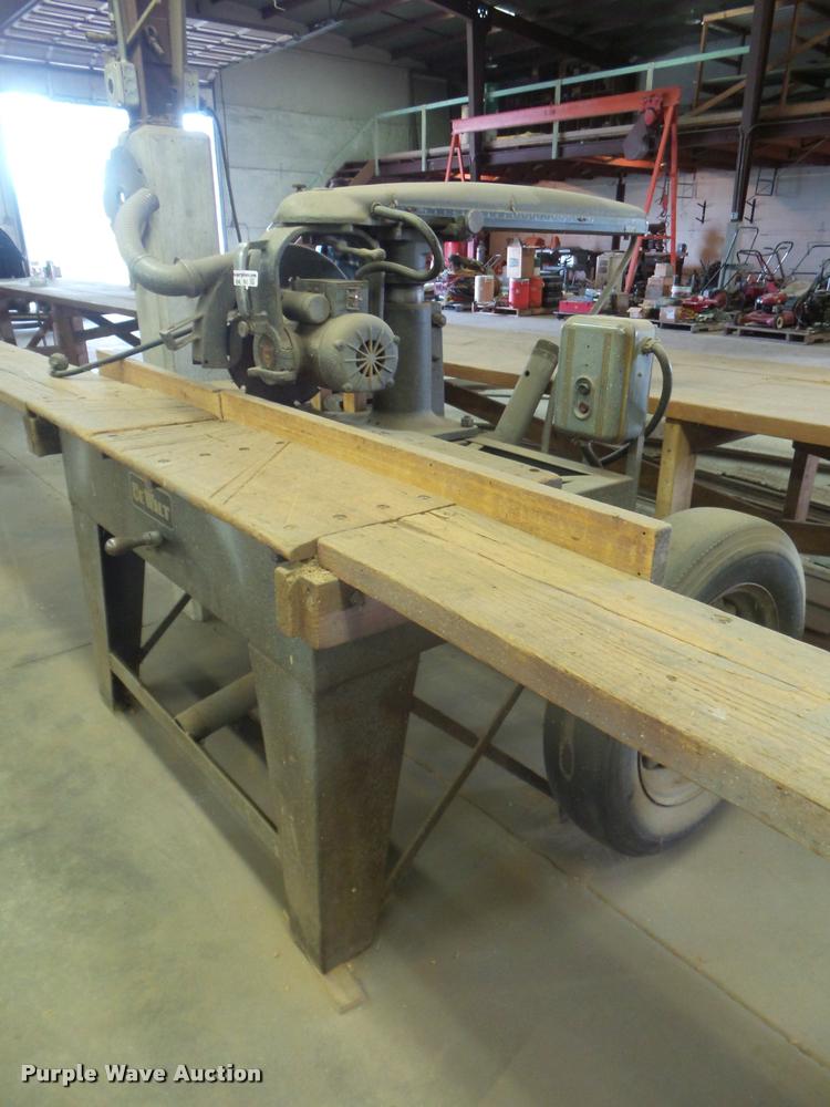 image for item BK9402 DeWalt radial arm saw