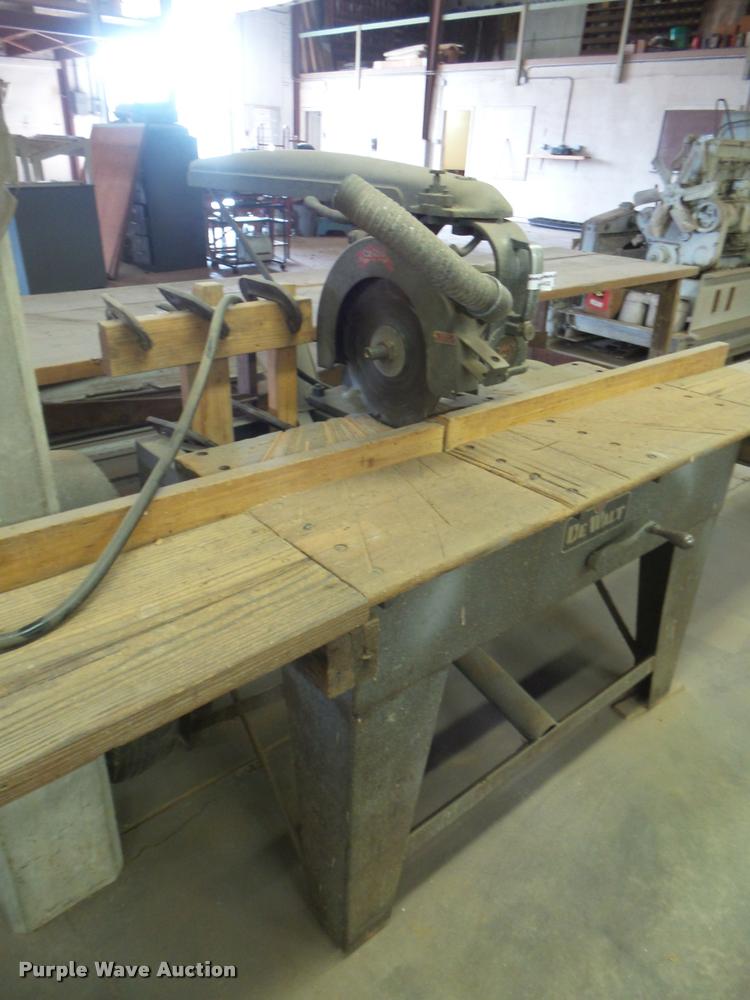 image for item BK9402 DeWalt radial arm saw