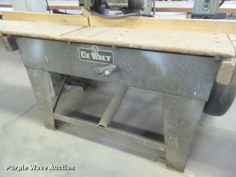 image for item BK9402 DeWalt radial arm saw