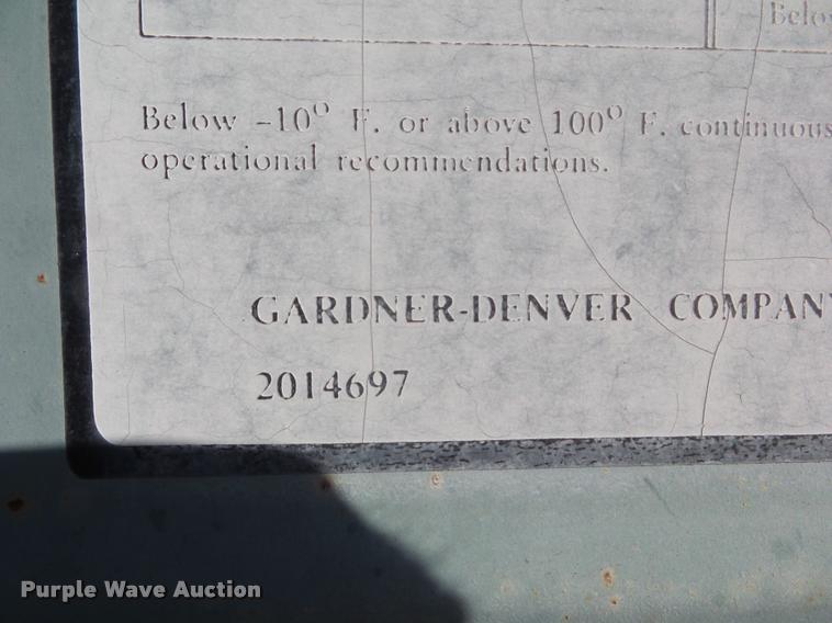 image for item BK9474 Gardner Denver compressor