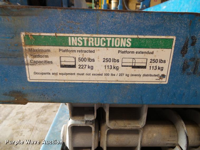 image for item BP9478 Genie GS-1930 scissor lift