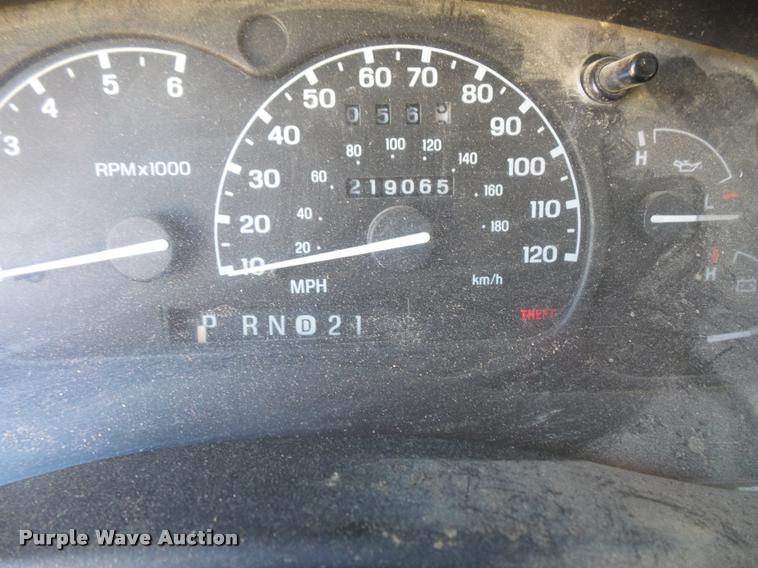 image for item BS9762 2000 Ford Ranger SuperCab pickup truck