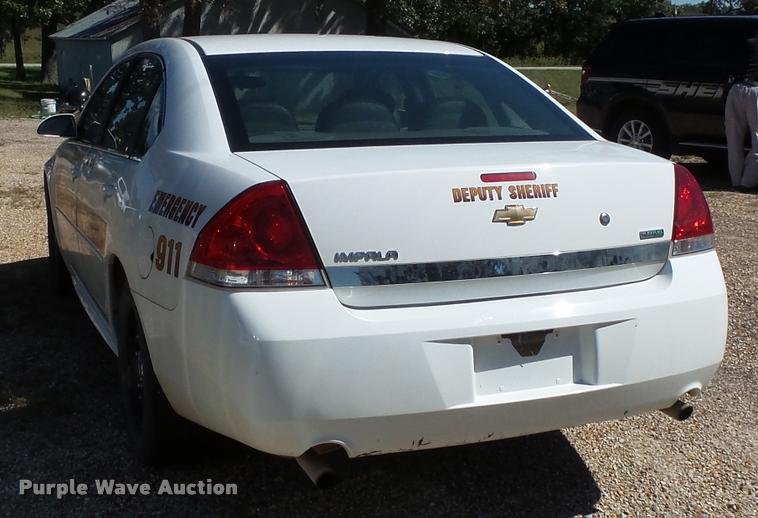 image for item BS9764 2011 Chevrolet Impala Police Cruiser