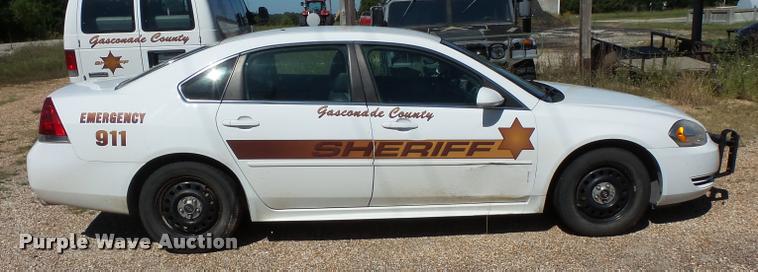 image for item BS9764 2011 Chevrolet Impala Police Cruiser