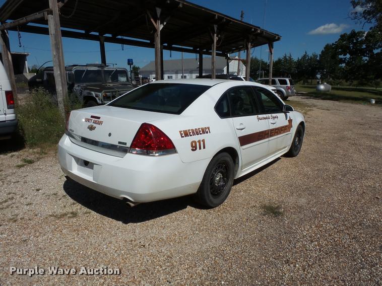 image for item BS9764 2011 Chevrolet Impala Police Cruiser
