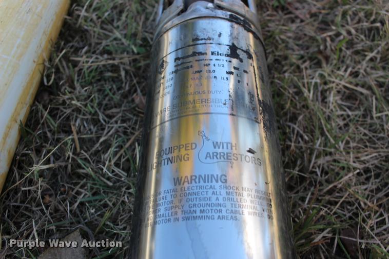 image for item BU9826 Franklin Electric submersible well pump