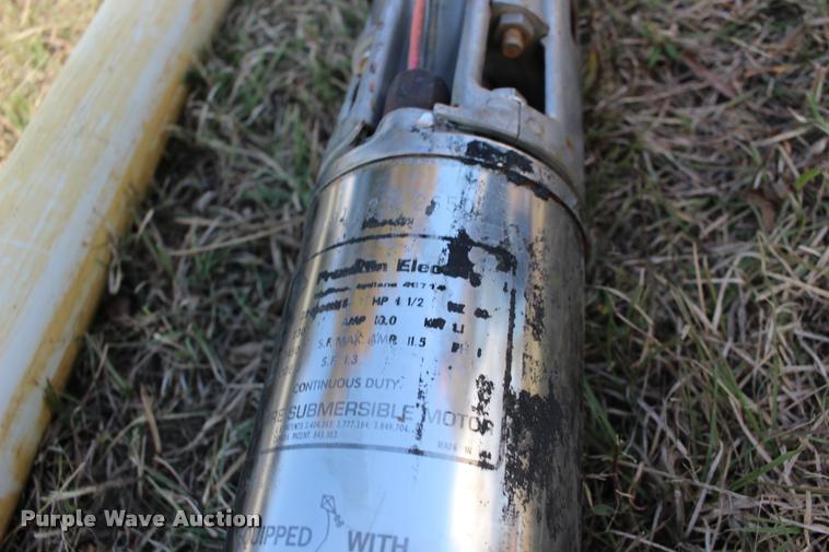 image for item BU9826 Franklin Electric submersible well pump