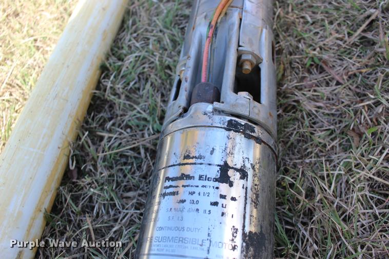 image for item BU9826 Franklin Electric submersible well pump