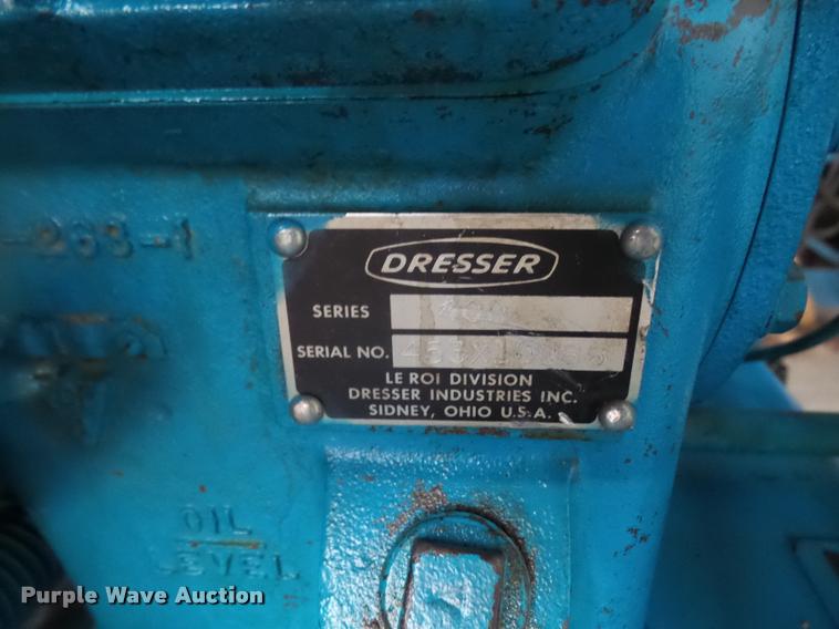 image for item BV9942 Dresser air compressor