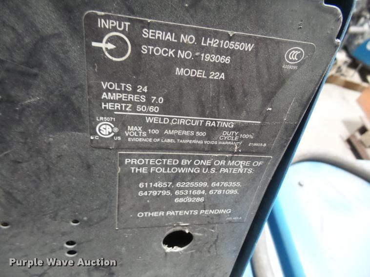 image for item BV9985 Miller CP302 CV/DC welder