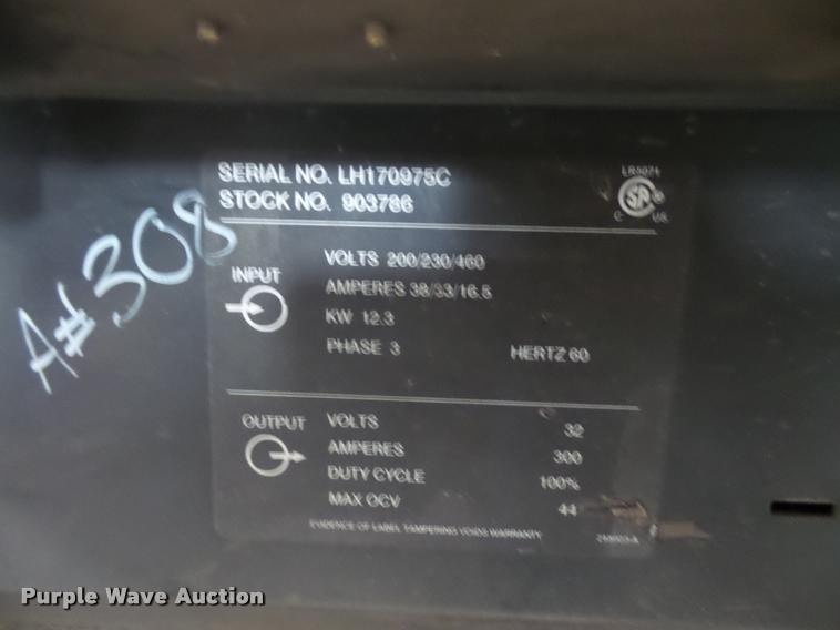 image for item BV9985 Miller CP302 CV/DC welder