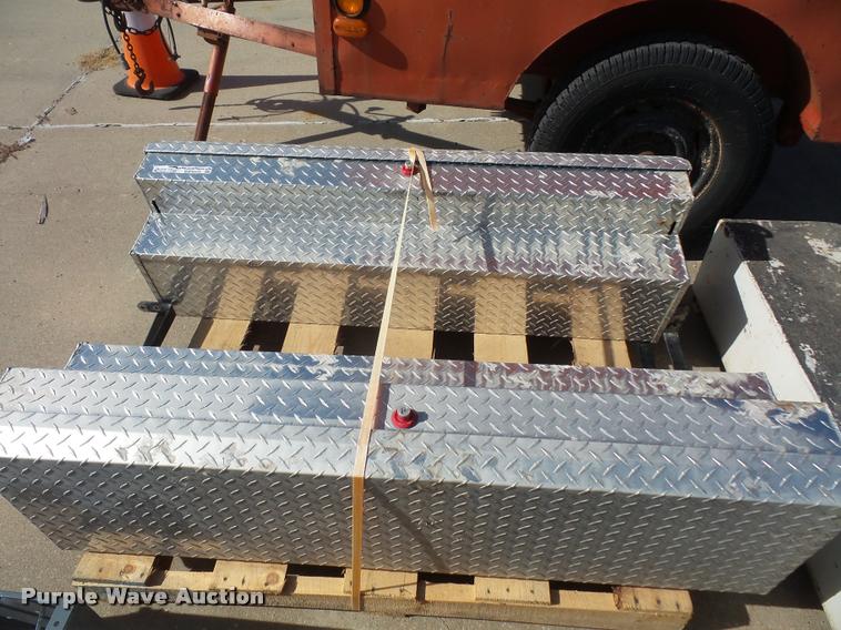 image for item BW9526 (2) tread plate toolboxes