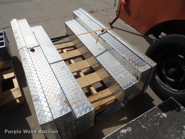 image for item BW9526 (2) tread plate toolboxes