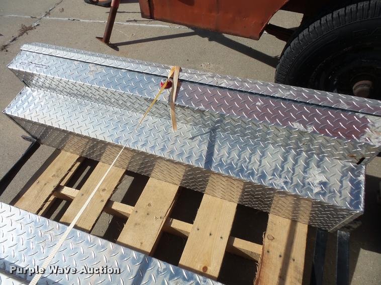 image for item BW9526 (2) tread plate toolboxes