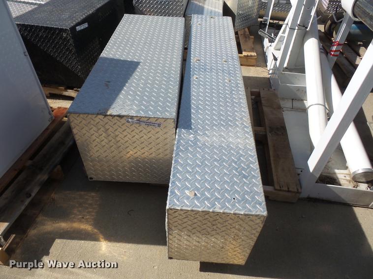 image for item BW9530 (2) tread plate toolboxes