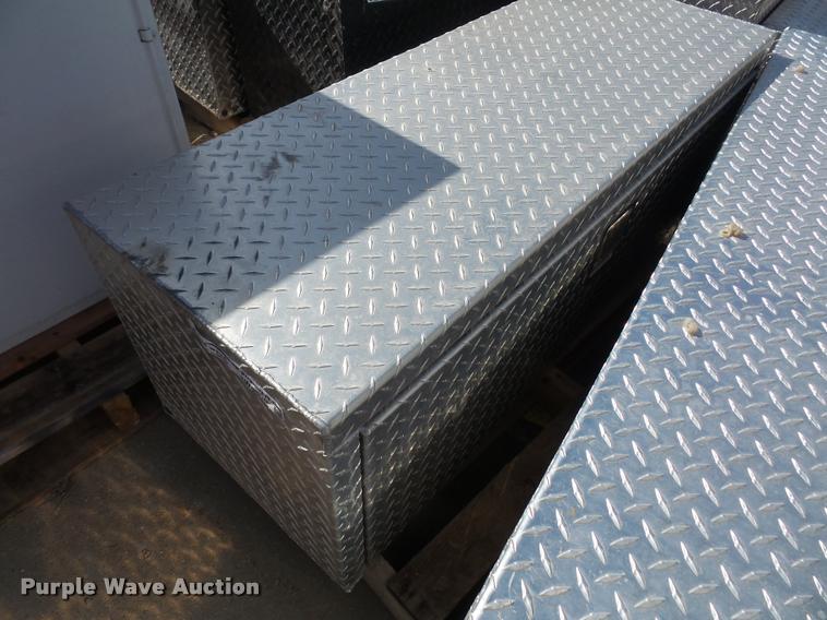 image for item BW9530 (2) tread plate toolboxes