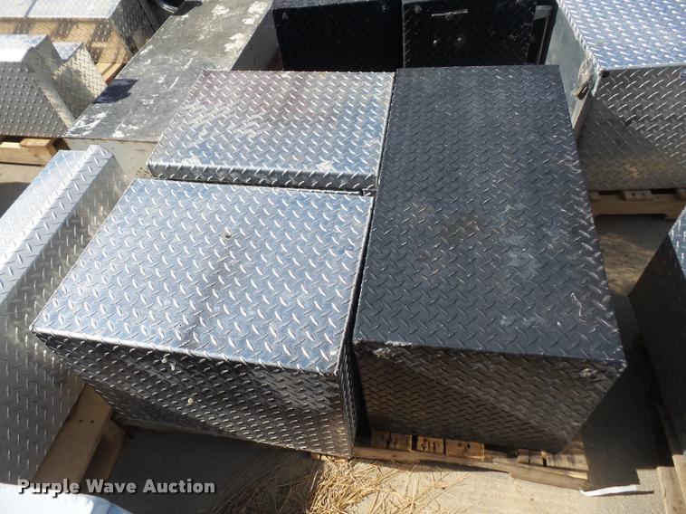 image for item BW9532 (3) tread plate toolboxes