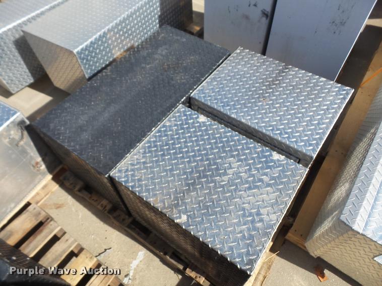 image for item BW9532 (3) tread plate toolboxes