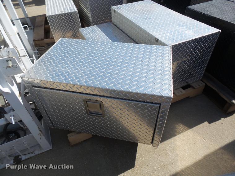 image for item BW9533 (3) tread plate toolboxes