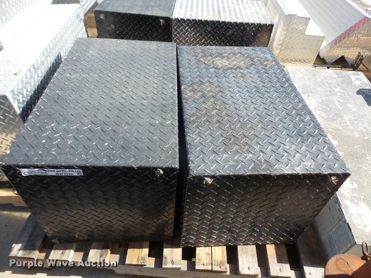 image for item BW9535 (2) tread plate toolboxes