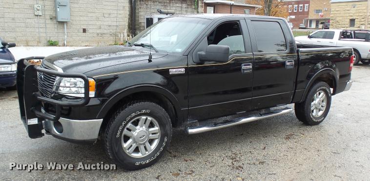 image for item CC9003 2008 Ford F150 Lariat SuperCrew pickup truck