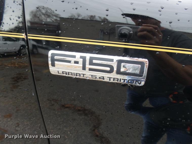 image for item CC9003 2008 Ford F150 Lariat SuperCrew pickup truck